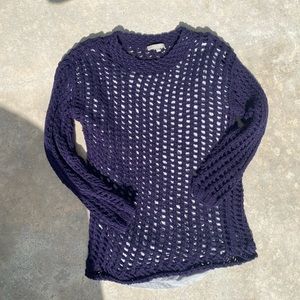 Knit long sleeve shirt